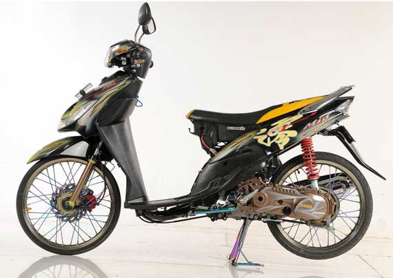  Modifikasi Yamaha Mio Simple Sarboah