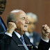 Elderly Blatter .. from obscure player to  emperor FIFA  (frankly does not deserve)