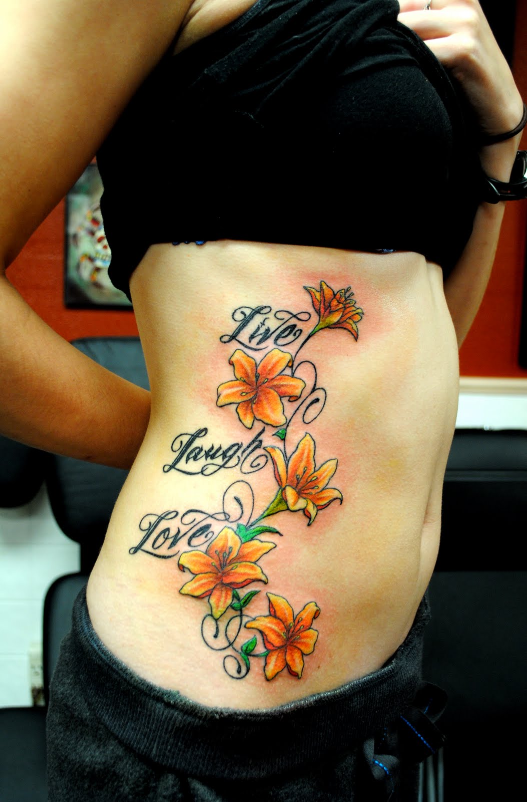 Rose Tattoo Design By Enna0006