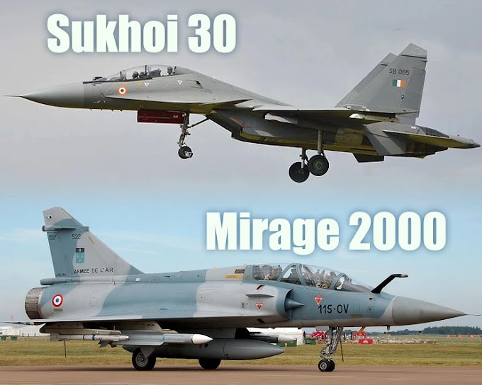 Sukhoi-30 and Mirage 2000 aircraft crashed near Morena ||