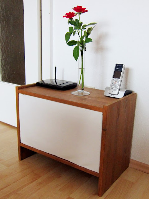 IKEA Rast nightstand to hide cables