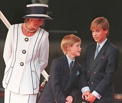 princess diana funeral william and harry. prince william diana funeral