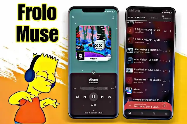 Frolomuse El MEJOR Reproductor de Música Para Android