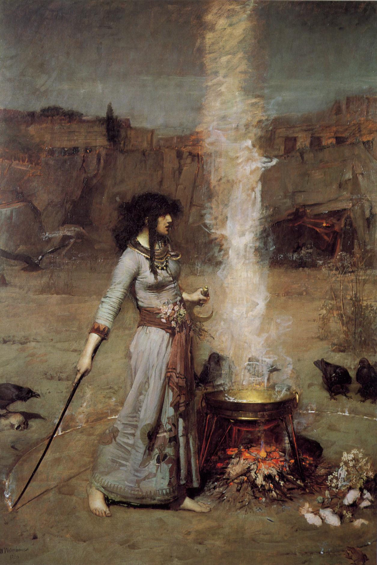 john williams waterhouse magic circle