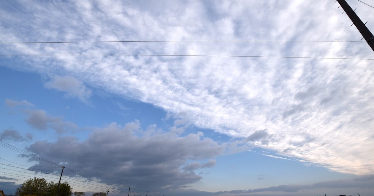 ブログ版 科学する空: 朝 半透明雲