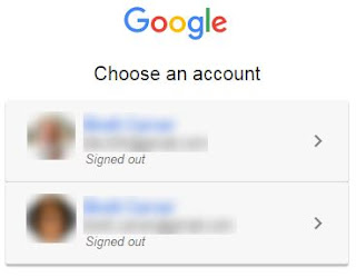 Choose an account