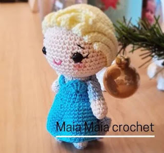 PATRON GRATIS ELSA | FROZEN AMIGURUMI 58394