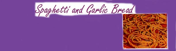 Spaghetti and Garlic Bread