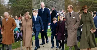 Royal Family Christmas Walk 2023