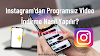 Instagram'dan Video İndirme - Programsız 