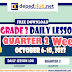 GRADE 3 DAILY LESSON LOG (Quarter 2: Week 1) NOVEMBER 6-10 2023