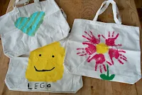 easy painted canvas bags