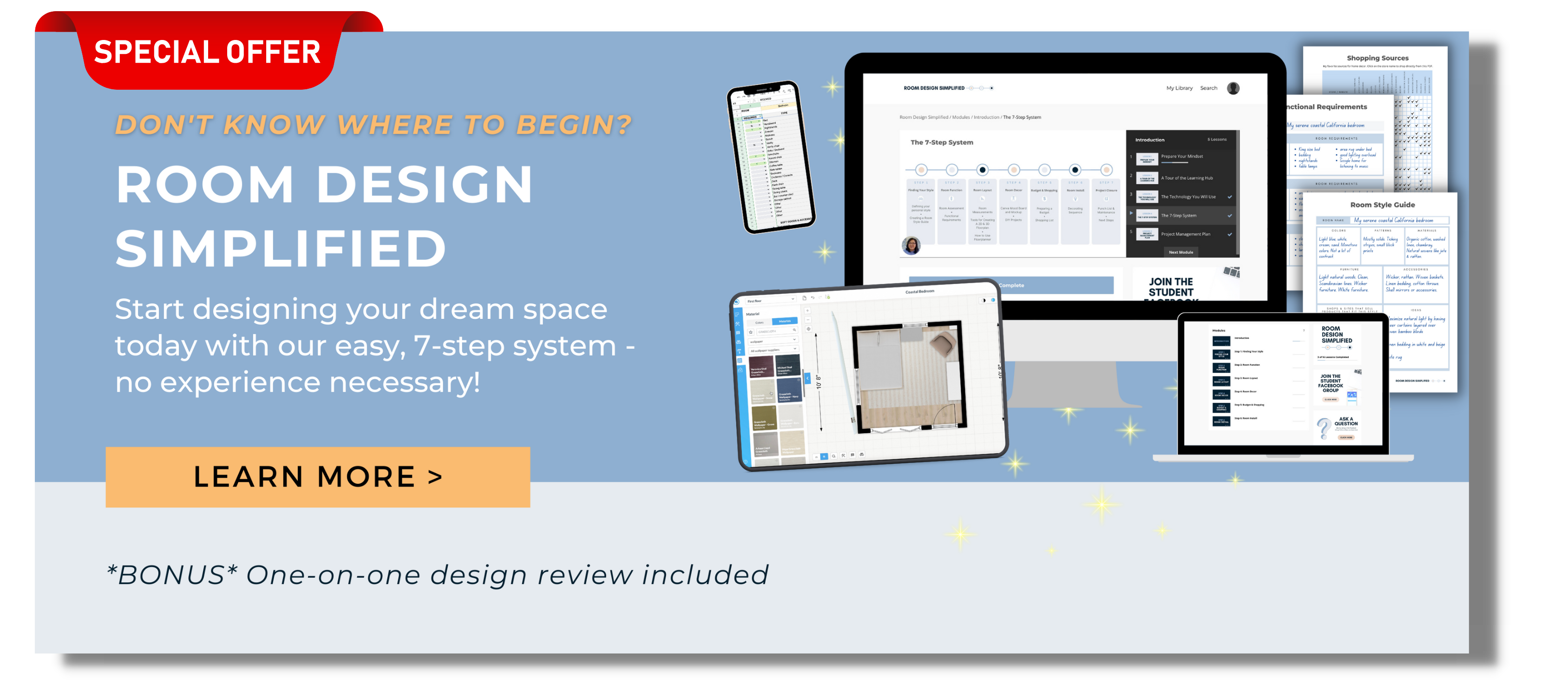 room design simplified simple 7 step system for designing a room start to finish