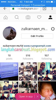 Lupa Password Instagram