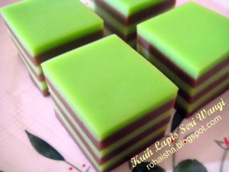 Damai Qalbu: KUIH LAPIS SERI WANGI