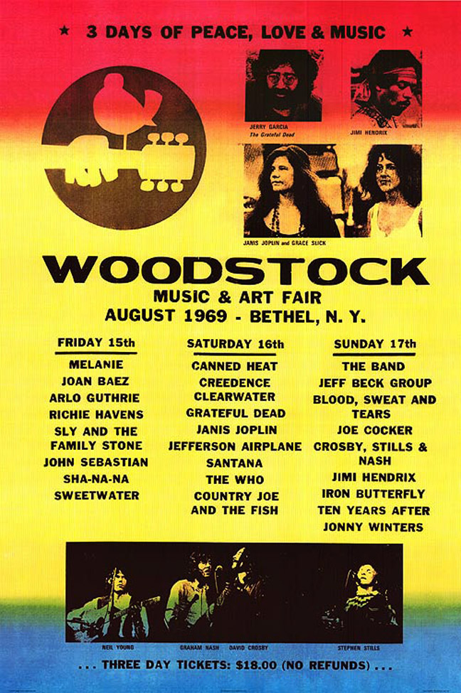 20 Interesting Facts You Might Not Know About the Woodstock Music Festival of 1969 ~ vintage ...