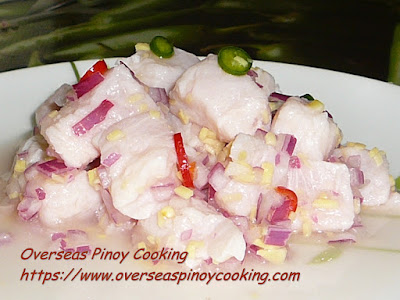 Kinilaw na Malasugi Recipe