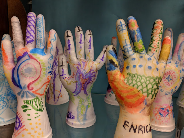 Mehndi Hand Middle School Art Lesson