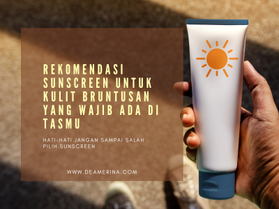 Rekomendasi Sunscreen untuk Kulit Bruntusan yang Wajib Ada di Tasmu