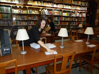 Presentació de la Plaquetona a la Biblioteca de l'Escola del Treball