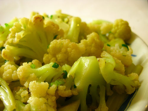 Cauliflower Stir Fry æ¸…ç‚'æ¤°èœèŠ± Chinese Recipes At Thehongkongcookery Com