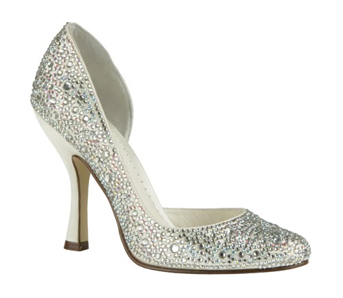 All Crystal Bridal Shoes by Benjamin Adams