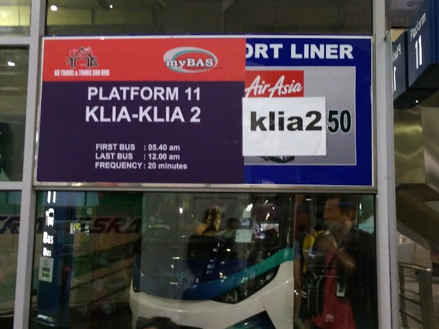 Jadual perjalanan bas Nilai ke KLIA/KLIA2