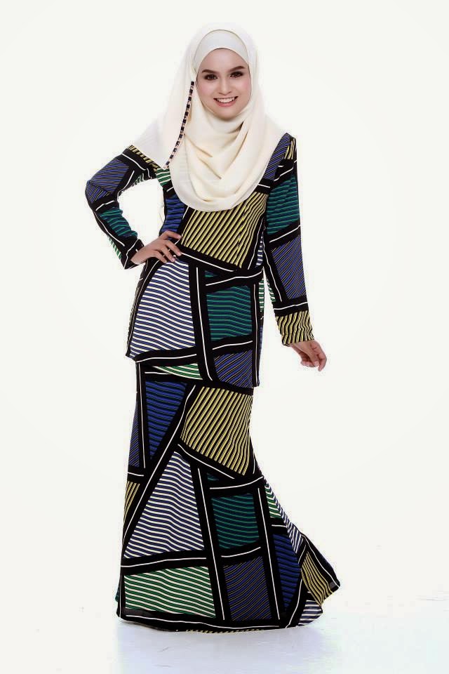 Kawasan Lynn Damya Latest Trend Baju  Kurung  Raya 2019