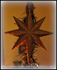 Christmas star on the tree