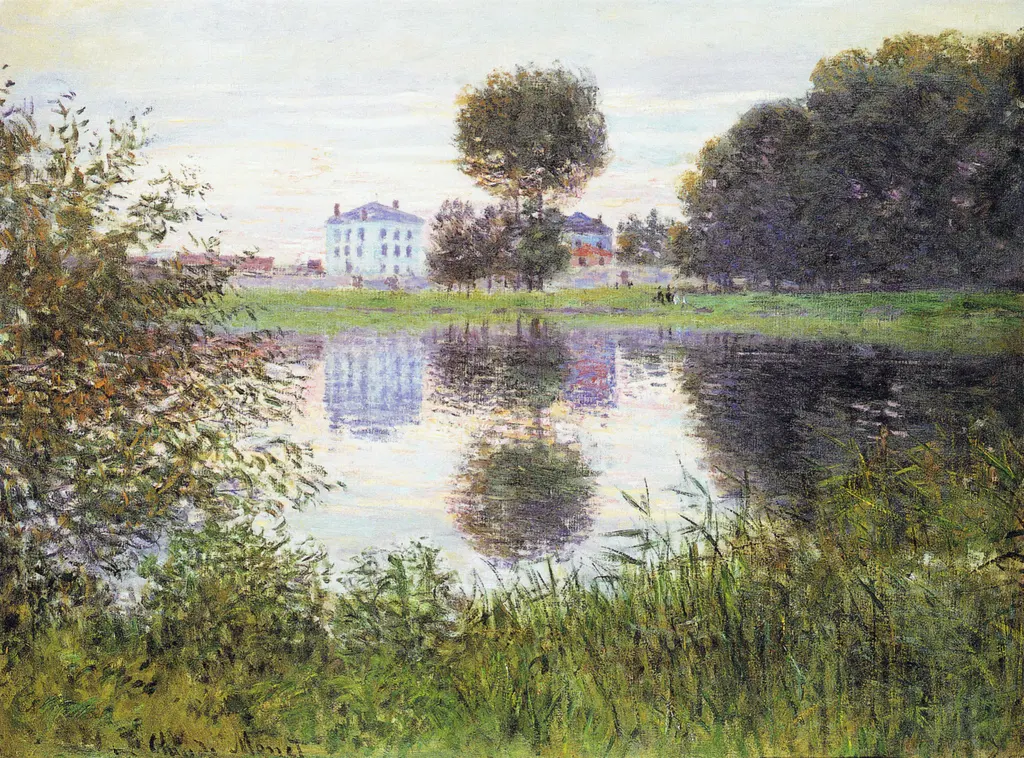 The ball-shaped Tree, Argenteuil (1876) by Claude Monet - UK culture blog