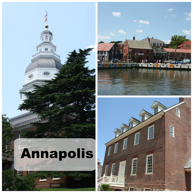 Afternoon in historic Annapolis, Maryland