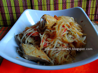 Resep Soun Goreng Ikan Tongkol