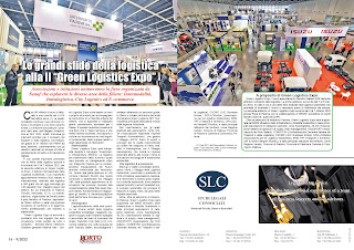 SETTEMBRE 2022 PAG. 16 - Le grandi sfide della logistica alla II “Green Logistics Expo”
