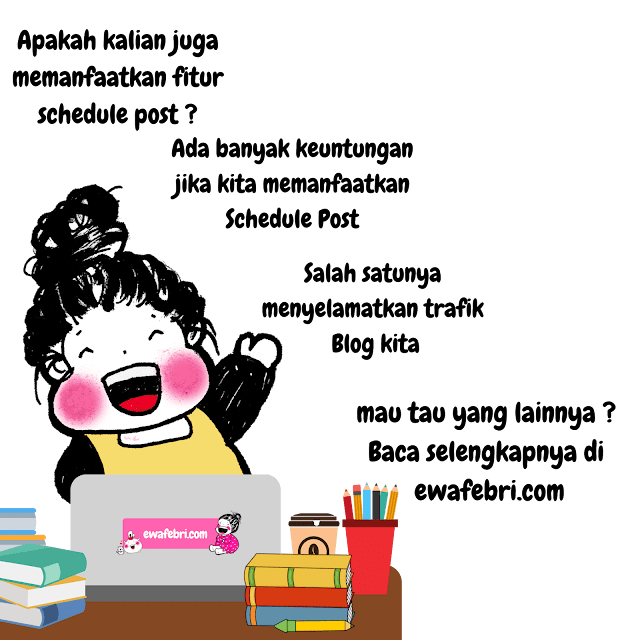 cara membuat schedule post