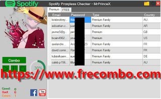 Spotify Proxyless Checker v2 FULL CAPTURE very FAST by MrPrinceX