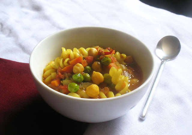 summery vegetable soup