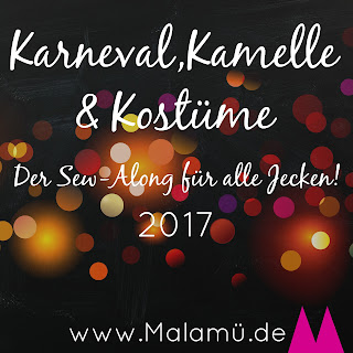 Karnevals Kostüm Sew Along 2017 - selbstgenähte Kostüme