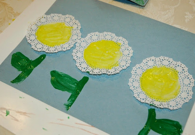 Spring Flower Craft for Toddlers and Preschoolers