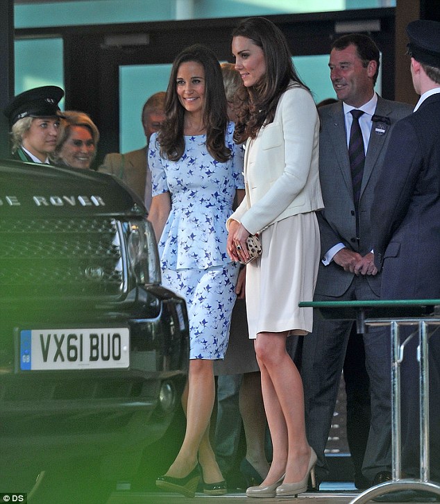Kate Middleton, Duchess of Cambridge, in Joseph at Wimbledon 2012