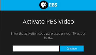 Pbs.org/Activate Enter Code