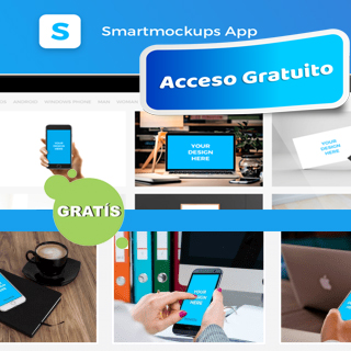 Acceso Gratuito a Smartmockups Pro – Creador de maquetas de productos digitales