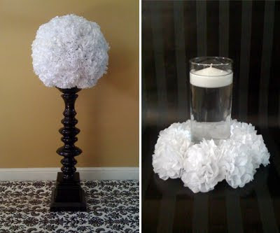 DIY Non Floral Wedding Centerpieces