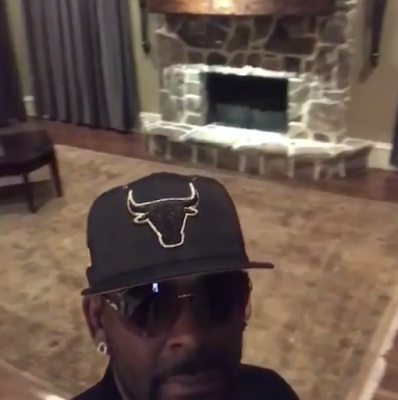  R. Kelly gives a tour of his empty house after he was robbed...(video)