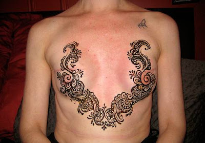 girls breast tattoos