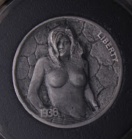 Buxom Girl Liberty Penny coin