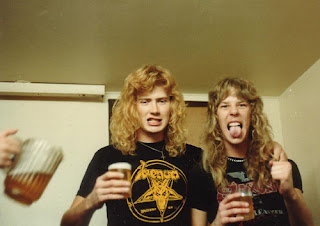 Mustaine and James Hetfield