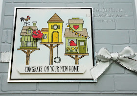 Flying Home, Birdhouses, Stampin' Up!