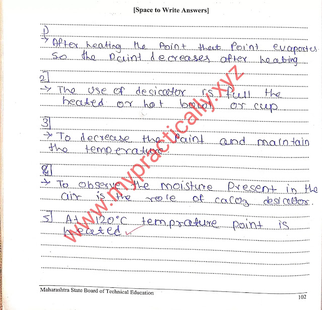 Thinner content in oil paint Basic Chemistry (22102) Msbte manual answers -mypractically