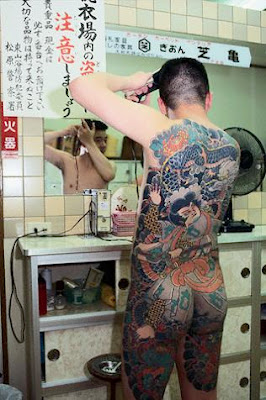 Japanese Tattoo Gallery on Back Body Man