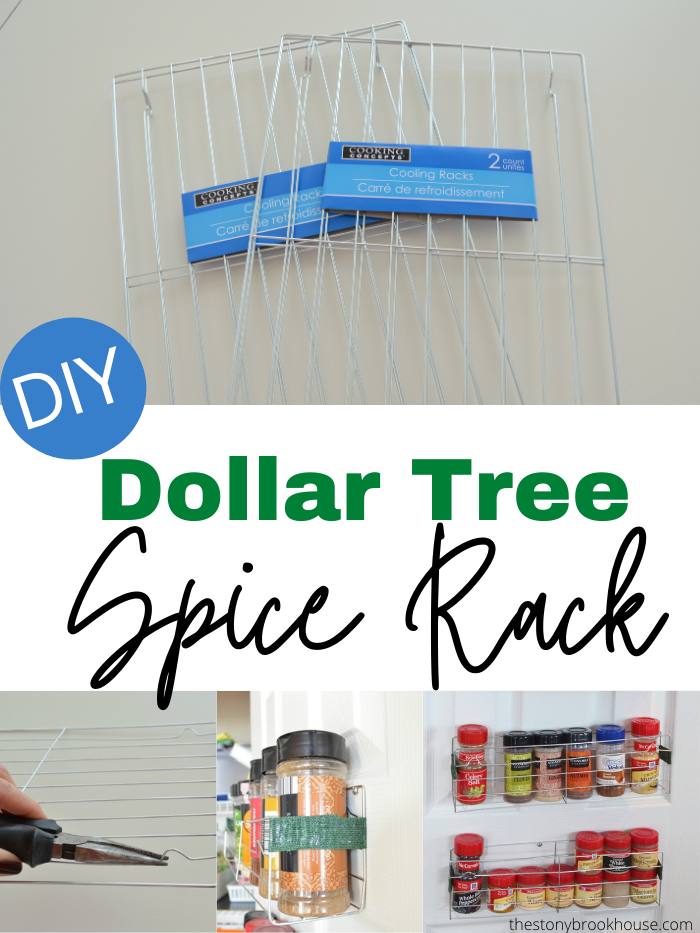 Dollar Tree Spice Cabinet Organization - Full Hearted Home